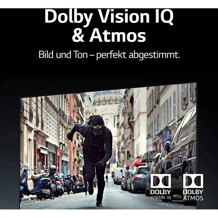 LG OLED55GX9LA 139 cm (55 Zoll) OLED Smart TV (Ultra HD, HDR) HD-Triple-Tuner (Sat, Antenne, Kabel) Modelljahr 2020 Energieklasse G (DE-Modell) - Preisvergleich – Bild 9