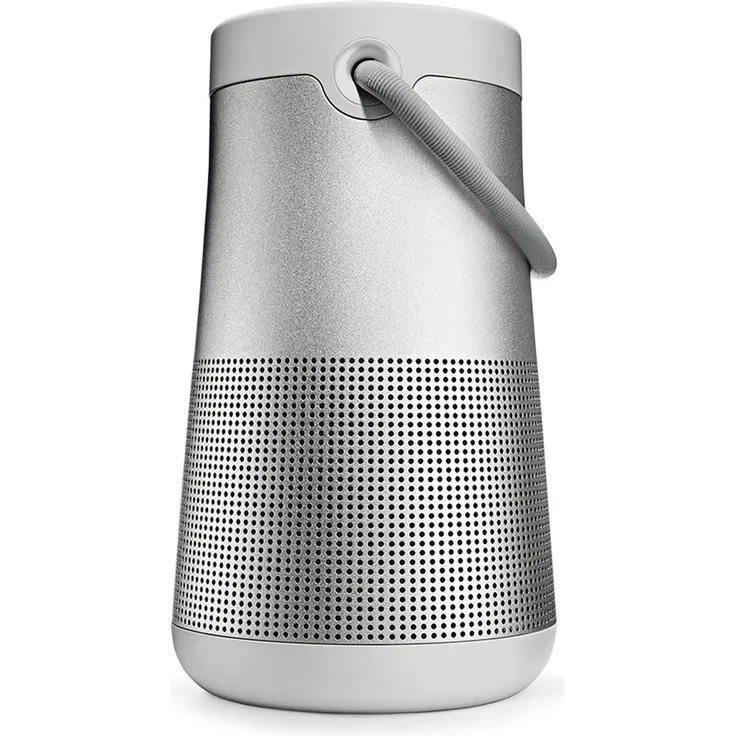 Bose Soundlink Revolve+ II Bluetooth-Lautsprecher, tragbar, wasserdicht, kabellos, 17 Stunden Akkulaufzeit, Grau