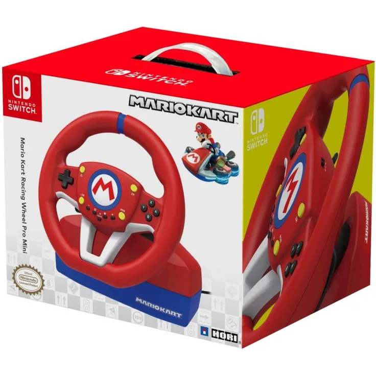 Hori Mario Kart Racing Wheel Pro Mini Rot, Blau (NSW-204U) (Switch)