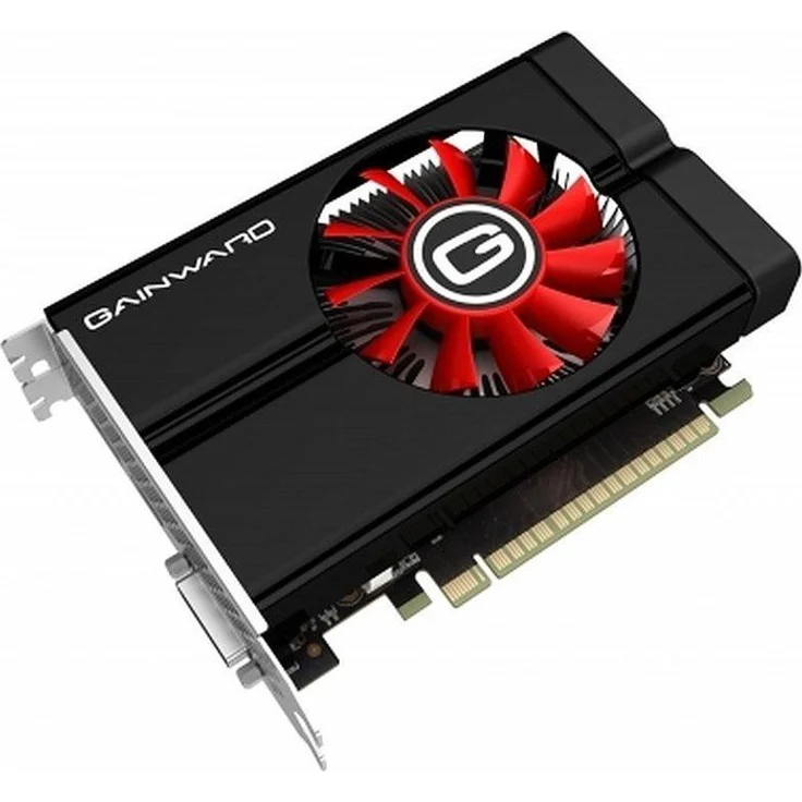 Gainward GeForce GTX 1050 426018336-3828 Grafikkarte 4GB (DDR5 128bit) schwarz – Bild 1