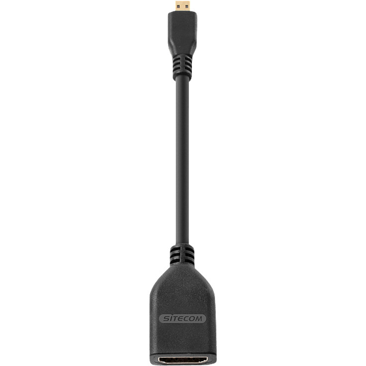 Sitecom CN-356 Micro-HDMI auf HDMI Adapter schwarz
