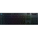 Logitech Gaming G915 - Tastatur - backlit - USB, Bluetooth, LIGHTSPEED - QWERTZ - Deutsch - GL Tactile - Schwarz (920-008903)