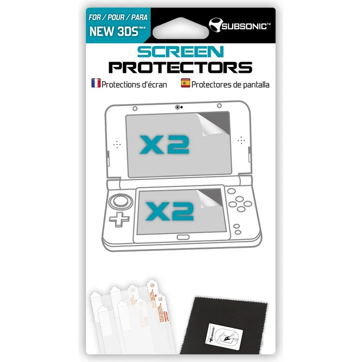 NEW 3DS - SCREEN PROTECTORS