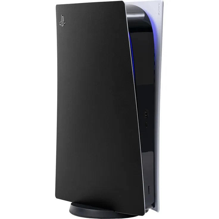 ak tronic Skins - Sticker für PlayStation 5 Digital Edition Konsole (Black)