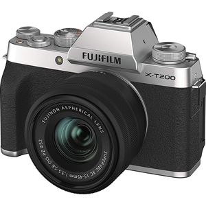 Image for FUJIFILM X-T200 Systemkamera Silber mit XC15-45mmF3.5-5.6 OIS PZ Kit