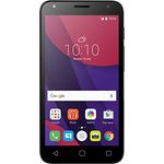 Alcatel Pixi 4 Smartphone 12,7cm Pixel (5 Zoll) TFT-Display, 8GB interner Speicher, 1GB RAM, Dual-SIM, Android, Schwarz
