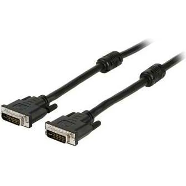 Valueline VLCP32050B100 DVI-D Kabel mit 24+1-polig Stecker schwarz