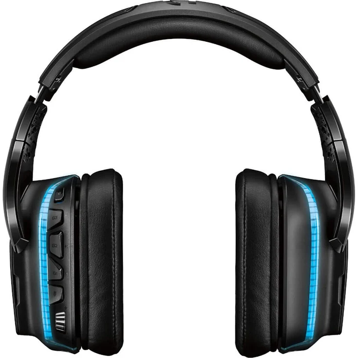 Logitech G935 Wireless RGB Gaming-Headset, 7.1 Surround Sound, DTS Headphone:X 2.0, 50 mm Treiber, 2.4 GHz Kabellos, Flip-Stummschaltung, PC-Mac-Xbox One-PS4-Nintendo Switch - schwarz – Bild 5