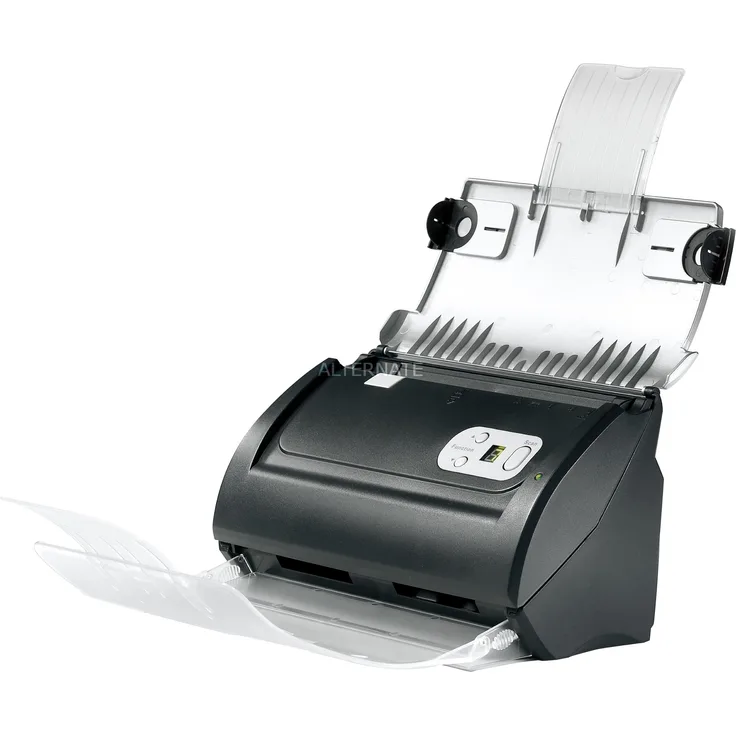 Plustek SmartOffice PS186 ADF- - Scanner (216 x 2500 mm, 600 x 600 DPI, 25 Seiten pro Minute, 8 Seiten pro Minute, Graustufen, Monochrom, 1500 Seiten)