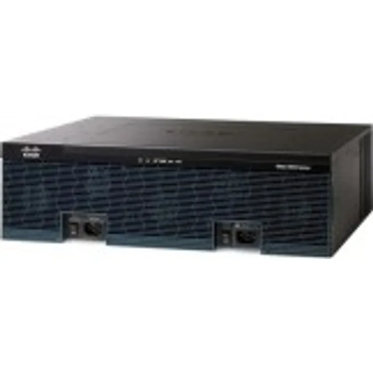 Cisco 3925 Router GigE 3x GE C3900-SPE100/K9 4x EHWIC DSP 1x ISM 2x SM 256MB CF 1 GB DRAM (CISCO3925/K9)