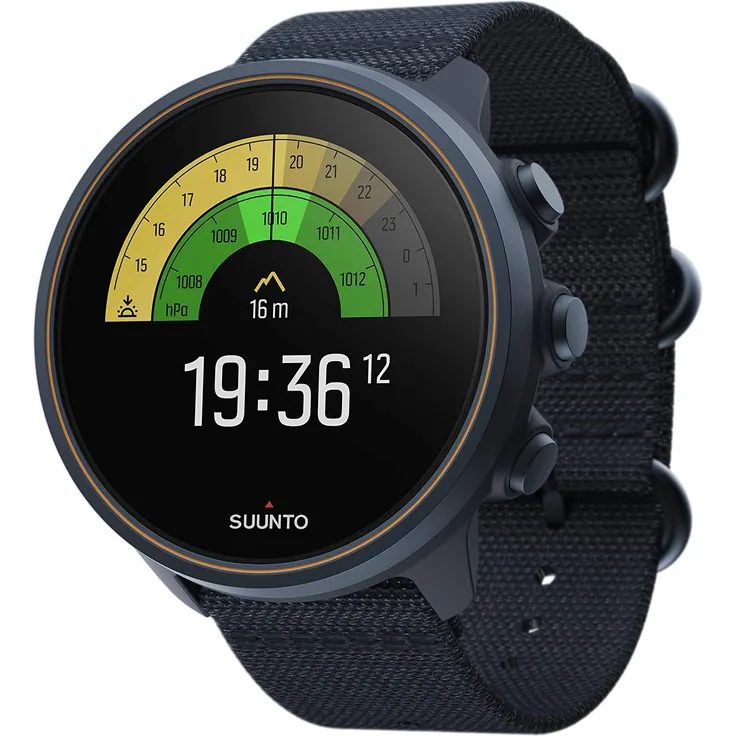 Suunto 9 Baro Granite Titanium Smartwatch Unisex, Einheitsgröße, Blue