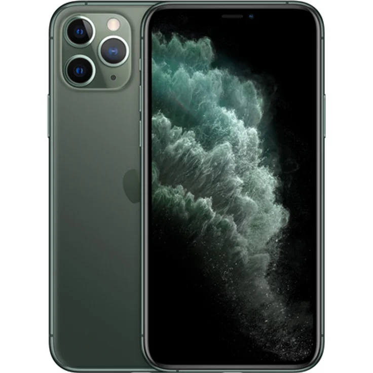 Apple iPhone 11 Pro Smartphone 14,73cm (5,8 Zoll) Super Retina XDR-Display, 64GB interner Speicher, 6GB RAM, Dual-SIM, iOS, Midnight Green – Bild 5