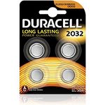 Duracell Specialty 2032 Lithium-Knopfzelle 3 V, 4er-Packung , mit Kindersichere Technologie, für die Verwendung in Schlüsselanhängern, Waagen, Wearables und medizinischen Geräten (CR2032 -DL2032)