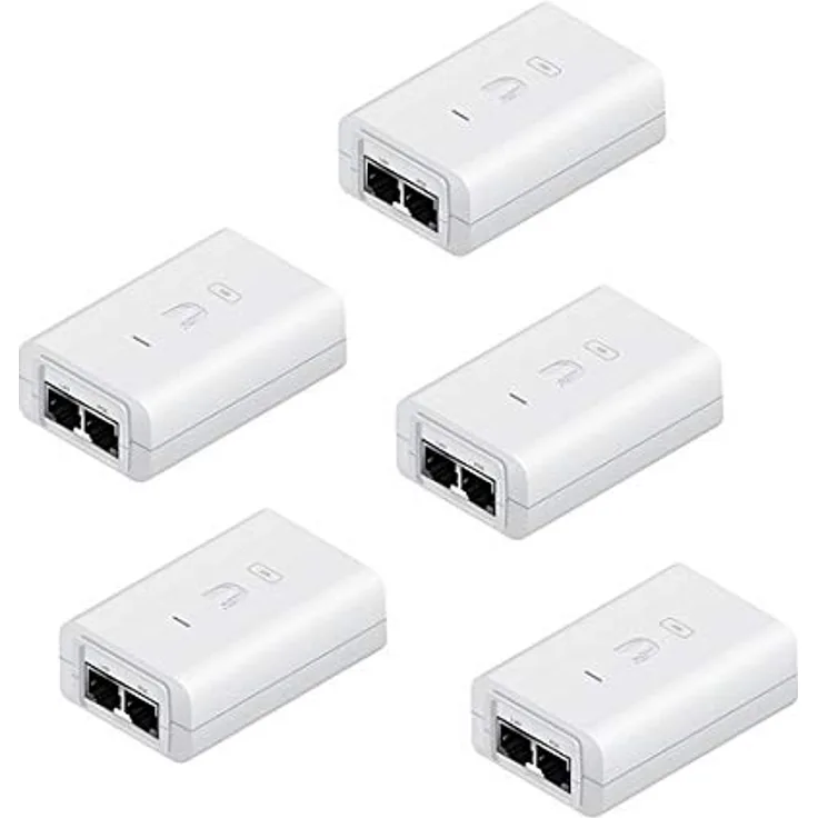 Ubiquiti PoE Injector, 24VDC, 24W, 5er-Pack (POE-24-24W-5P)