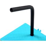 Xtrfy B4 Mouse Bungee Blau Flexibler Silikonarm Stabile Basis rutschfeste Gummiunterseite Kompakt und bequem