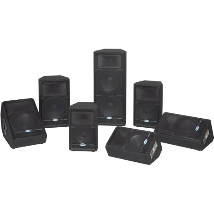 Samson - SAMSON RS12HD PASSIVER PA-LAUTSPRECHER 2-KANAL Lautsprecher-Sets schwarz