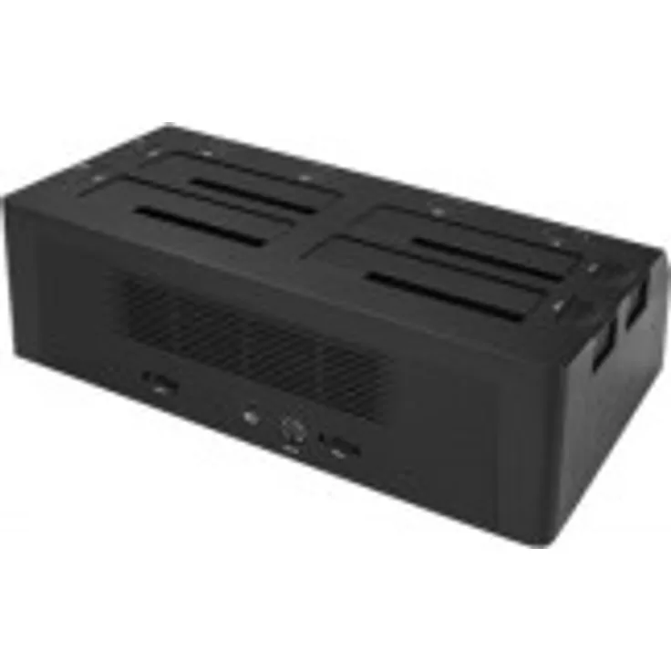 Startech.Com Docking Station per 4 HDD-Ssd Sata da 2.5-3.5'', Dock USB 3.1, 10Gbps Con Uasp