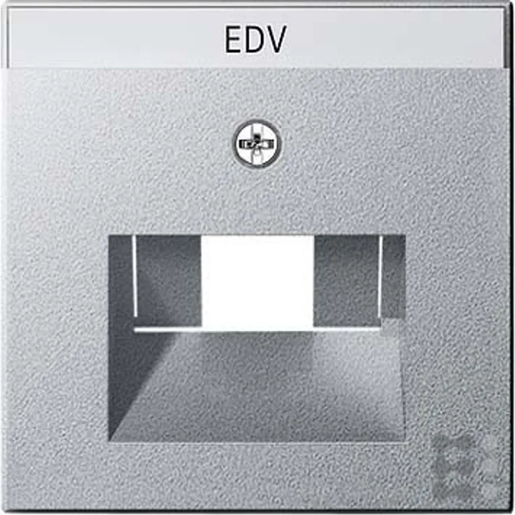 Gira 028426 Abdeckung BSF UAE IAE ISDN System 55, alu