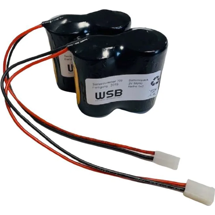 Ersatzbatterie kompatibel ABUS Security-Center für 2WAY-Funksirene...