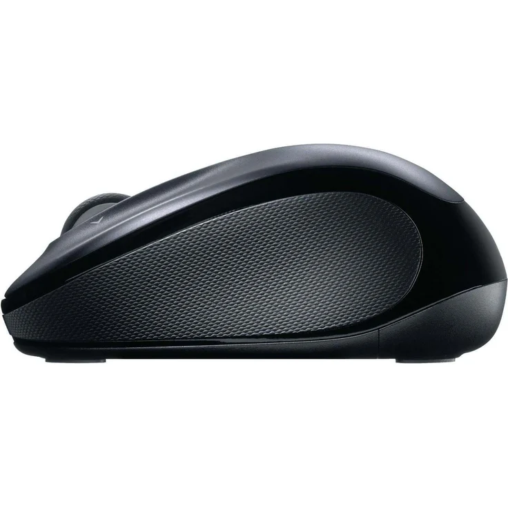 Logitech M325 Kabellose Maus, 2.4 GHz Verbindung via Unifying USB-Empfänger, 1000 DPI Optischer Sensor, 18-Monate Akkulaufzeit, 3 Tasten, PC-Mac - Dark Silver, Englische Verpackung – Bild 4