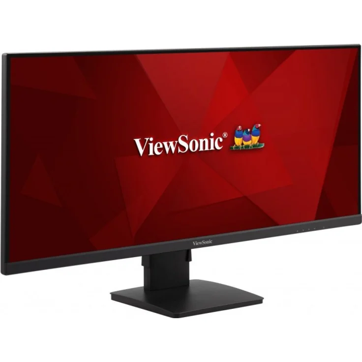 Viewsonic VA3456-MHDJ 86,4 cm (34 Zoll) Monitor (UWQHD, IPS-Panel, HDR10, HDMI, DP, Höhenverstellbar, Lautsprecher) Schwarz – Bild 2