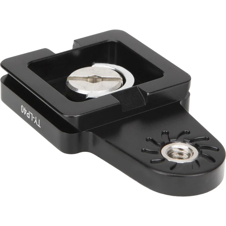 Sirui TY-LP40 Kameraplatte für Tragegurt (mit Gewinde für Kameragurtschraube, gummiert) schwarz