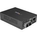 StarTech 1000Base-SX 550 m Multi Mode Fiber Media Converter, braun