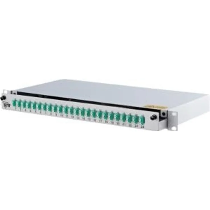 BTR Metz Connect LWL-Patchpanel 24 Port LC-D 1502657724-E 1 HE (1502657724-E)