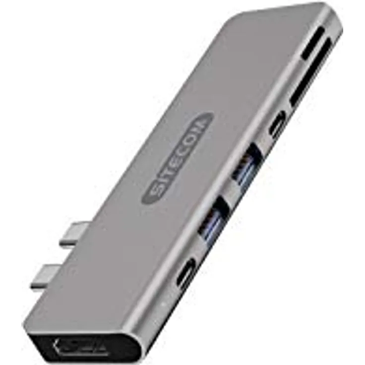 Sitecom CN 391 - Docking Station - USB-C 3.1 - HDMI - für Apple MacBook Pro (Ende 2016, Mitte 2017, Mitte 2018, Mitte 2019)