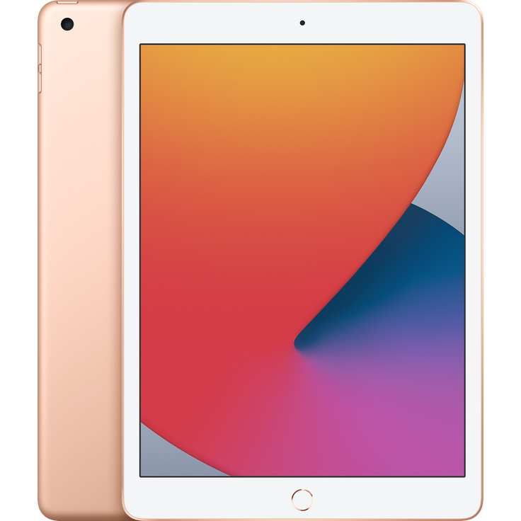 Apple iPad (2020) Quad-HD-Auflösung 10,2 Zoll, WiFi-Tablet, Hexa-Core, 32 GB Speicher, iPadOS, Gold (MYLC2FD/A)