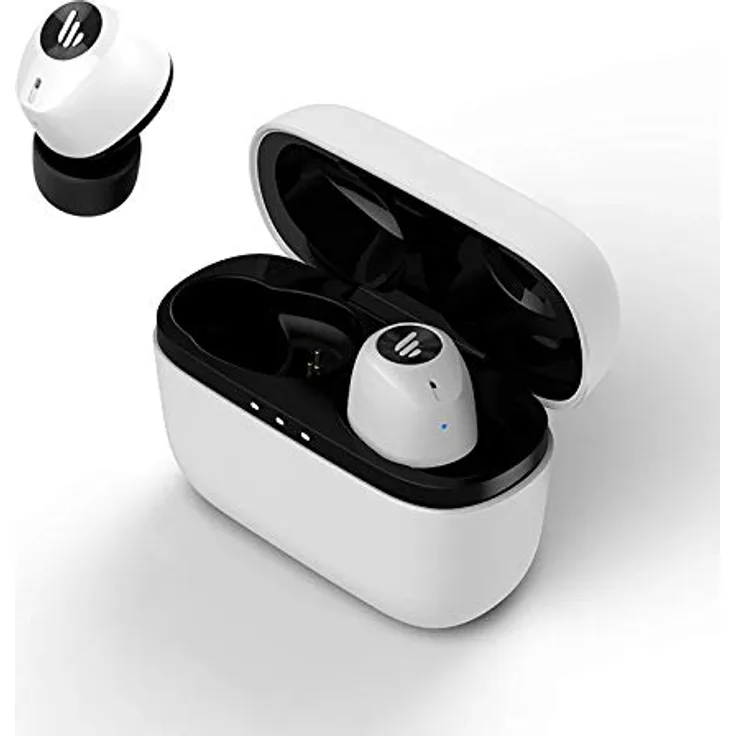 Edifier TWS2 Ohrhörer True Wireless In-Ear-Kopfhörer, schwarz, weiß
