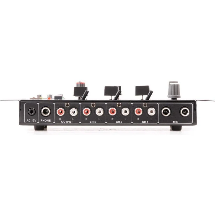 Ibiza DJ21USB-MKII Mischpult, Schwarz – Bild 2