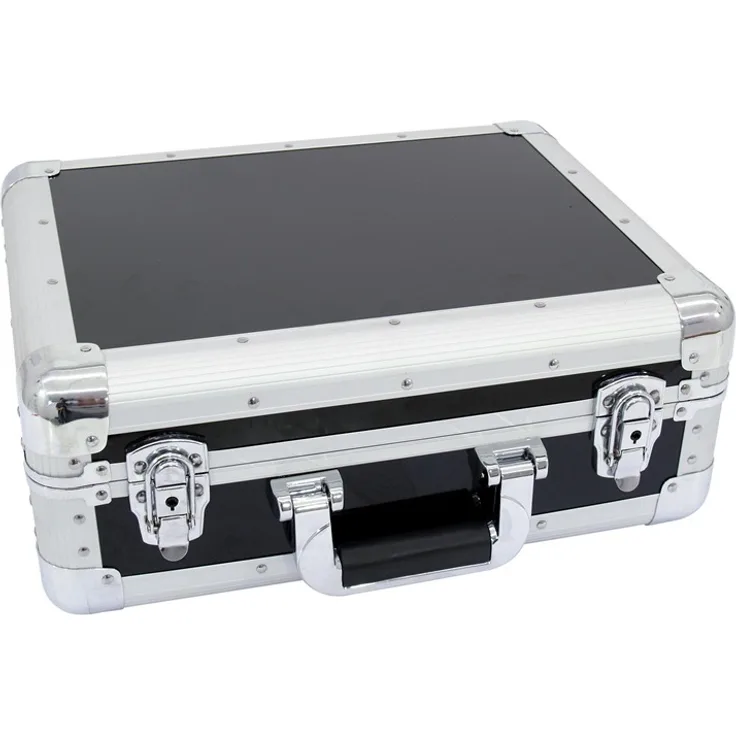 Roadinger CD-Case ALU Digital-Booking abgerundet schwarz