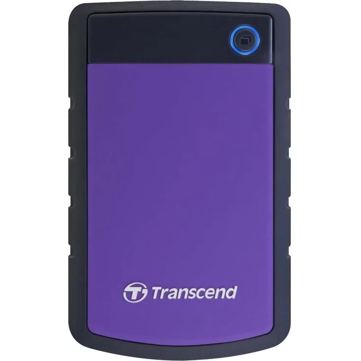 Transcend StoreJet 25H3P - Festplatte - 1 TB - extern (tragbar) - 2.5 Zoll (6.4 cm) - USB 3.0 - 5400 rpm - Puffer: 8 MB - Purpur brillant (TS1TSJ25H3P)