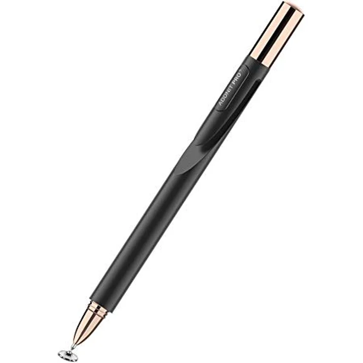 Adonit Jot Pro 4 Eingabestift für alle Tablet, Smartphone und Notebook Touchscreens wie Apple iPad, Samsung Galaxy Tab, iPhone, Microsoft Surface und viele weitere - schwarz – Bild 1
