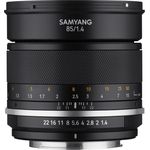 Samyang MF 85mm F1,4 MK2 MFT? Porträt Objektiv manueller Fokus Festbrennweite MFT Mount, 2. Generation DC-GH5, DC-G91, Olympus OM-D E-M1 X, Olympus OM-D E-M5 Mark III, Olympus OM-D E-M1 Mark III