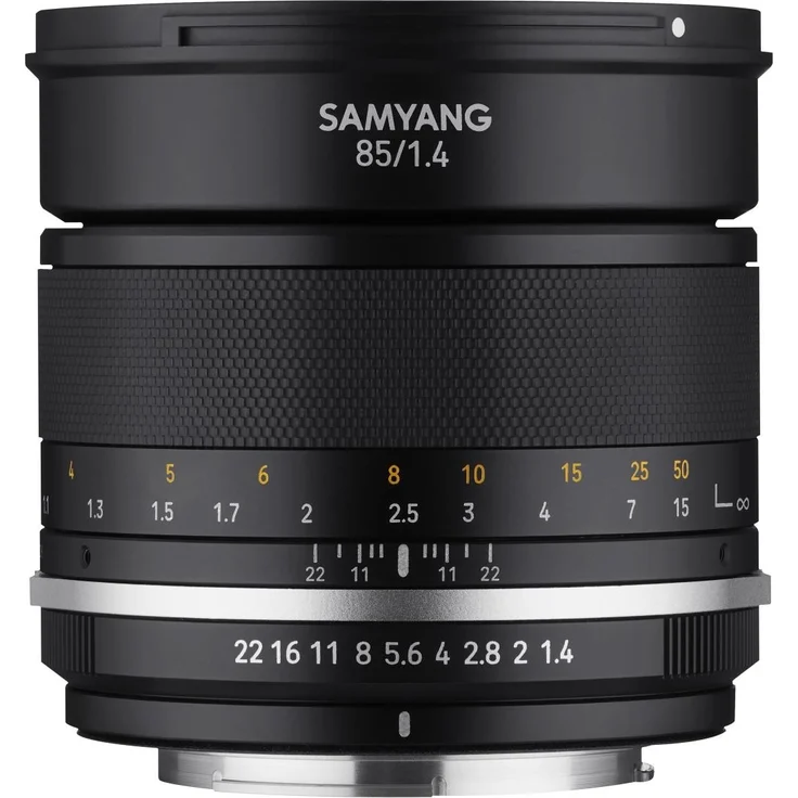 Samyang MF 85mm F1,4 MK2 MFT? Porträt Objektiv manueller Fokus Festbrennweite MFT Mount, 2. Generation DC-GH5, DC-G91, Olympus OM-D E-M1 X, Olympus OM-D E-M5 Mark III, Olympus OM-D E-M1 Mark III – Bild 1