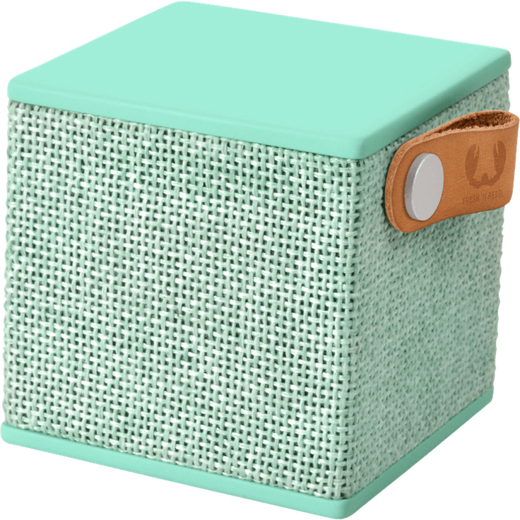 Fresh 'n Rebel ROCKBOX CUBE Fabriq Edition Peppermint | Kabelloser Bluetooth Lautsprecher
