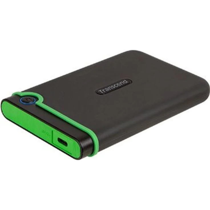 Transcend StoreJet 25M3C - Festplatte - 2 TB - extern (tragbar) - 2.5 Zoll (6.4 cm) - USB 3.1 Gen 1 - Iron Gray (TS2TSJ25M3C) – Bild 2