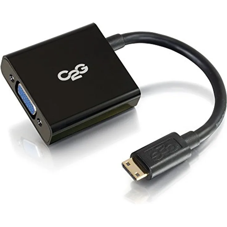 C2G 41350 0.2032m HDMI VGA (D-Sub) Schwarz Videokabel-Adapter (41350)