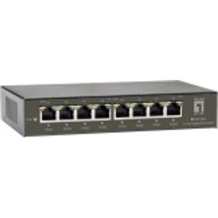 LevelOne Switch 8x GE GEP-0823 120W 8Xpoe+