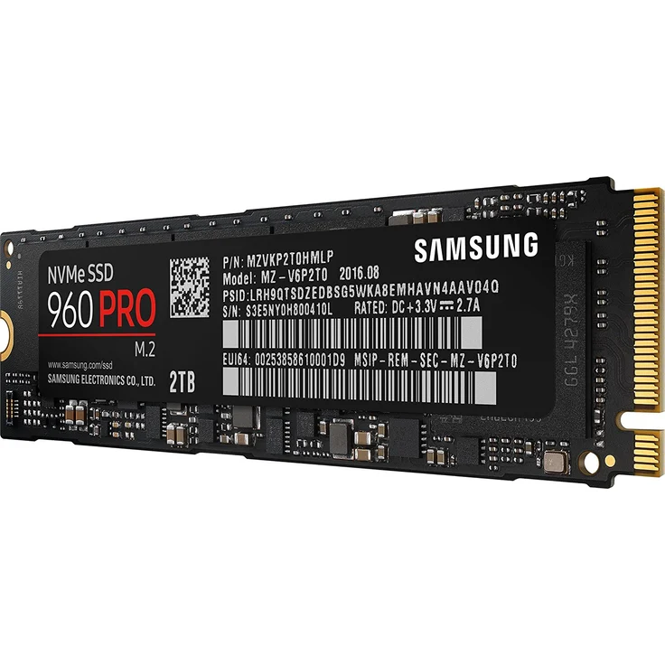 Samsung 960 Pro 2TB (MZ-V6P2T0BW) – Bild 2