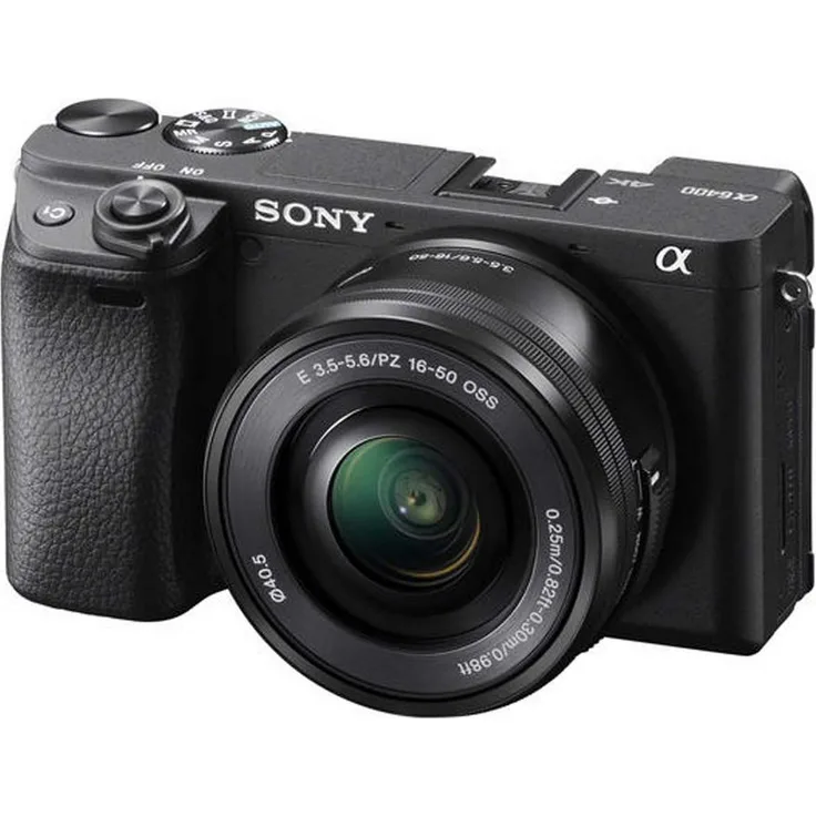 Sony Alpha 6400 Kit schwarz inkl. Sony E PZ 16-50mm OSS