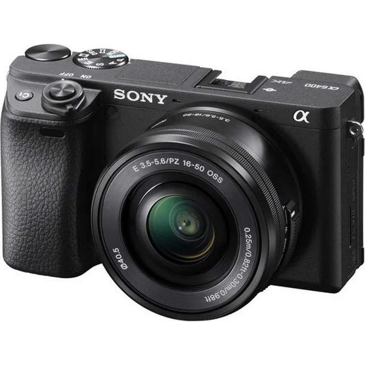 Sony Alpha 6400 Kit schwarz inkl. Sony E PZ 16-50mm OSS – Bild 1