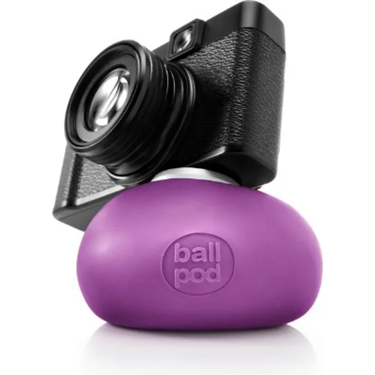 BallPod Ball-Stativ für Kameras und Smartphones (flexibel, 8 cm) Rosa