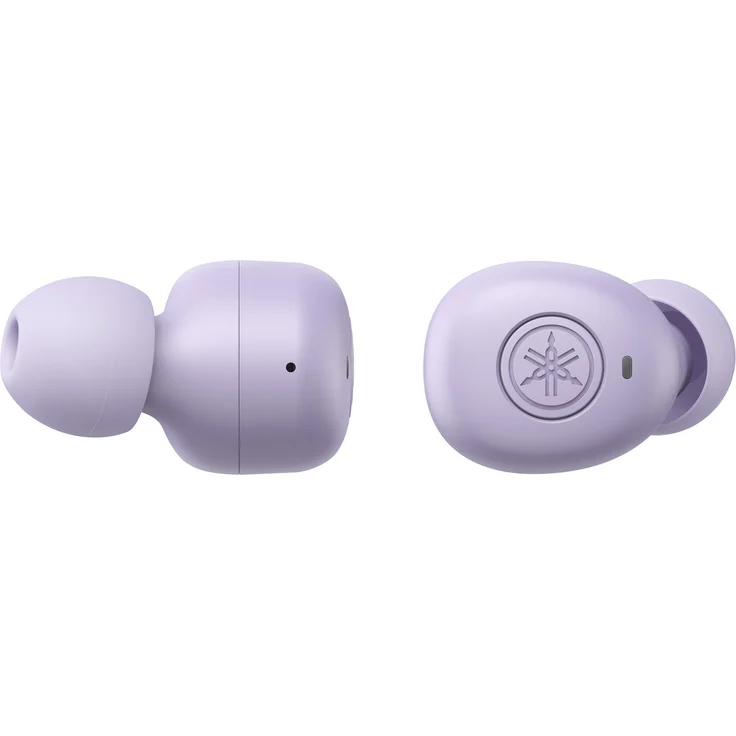 Yamaha TW-E3B True Wireless In-Ear-Kopfhörer mit Bluetooth, Mikrofon, geeignet für Sport, spritzwassergeschützt, wasserdicht, lila – Bild 1