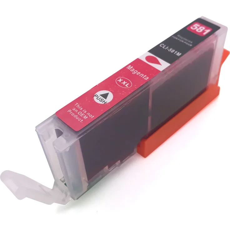 D&C Tintenpatronen ersetzt Canon CLI-581 Magenta