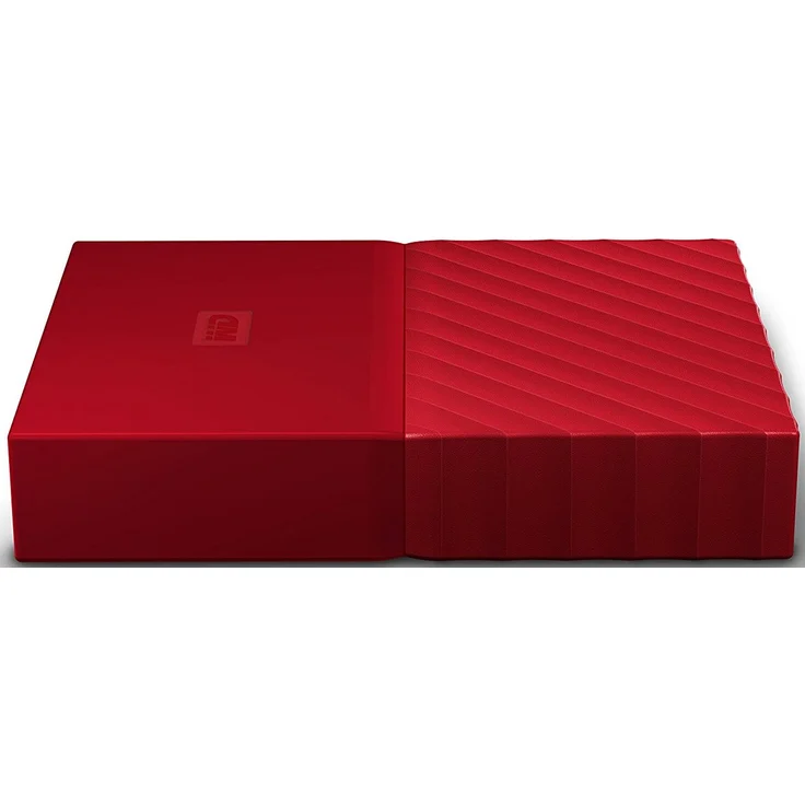 WD My Passport WDBYFT0020BRD - Festplatte - verschlüsselt - 2 TB - extern (tragbar) - USB 3.0 - 256-Bit-AES - Rot (WDBYFT0020BRD-WESN) – Bild 5