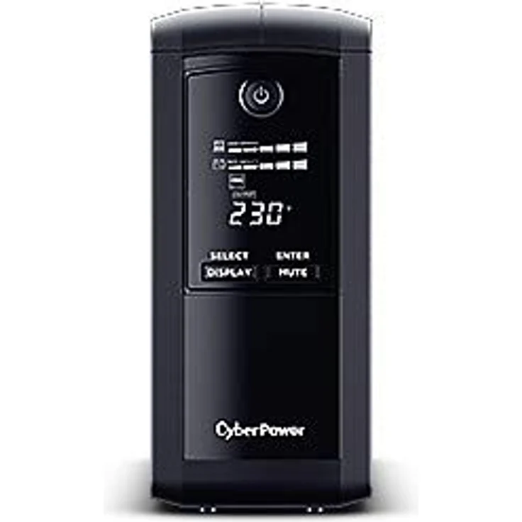 CyberPower ValuePRO Line-Intera. 1000VA-550W 4xSchuko VP1000ELCD – Bild 1