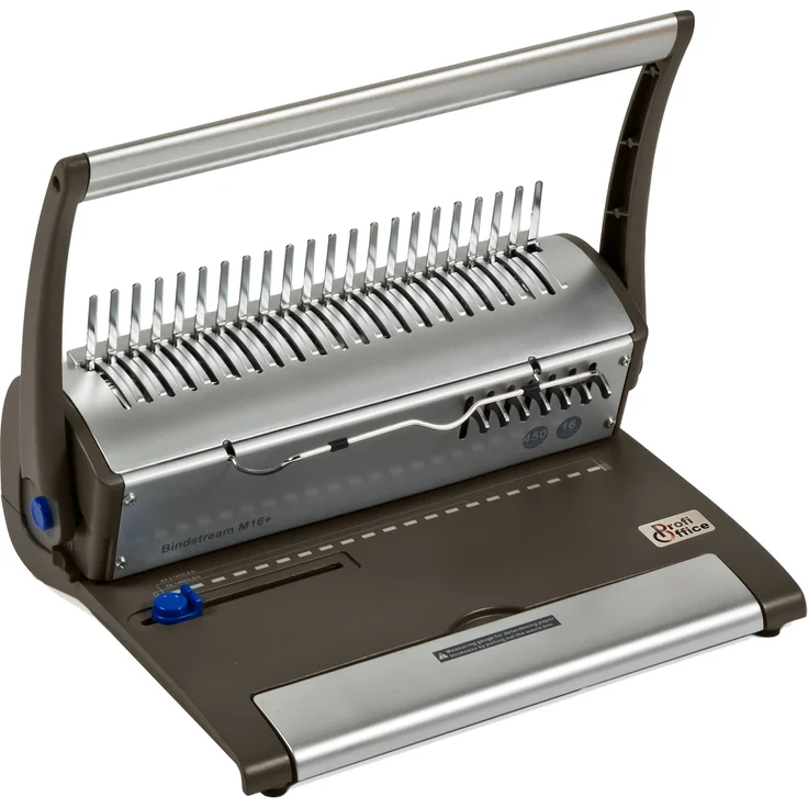 ProfiOffice Bindegerät, Bindstream M16 + Bindemaschine, Bindeleistung bis 450 Blatt, DIN A4 (79019) – Bild 1